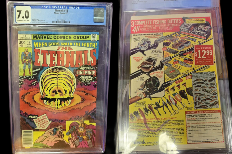 The Eternals #12 CGC 7.0 (June 1977) Jack Kirby Art – 1st Uni-Mind, Thena & Sersi