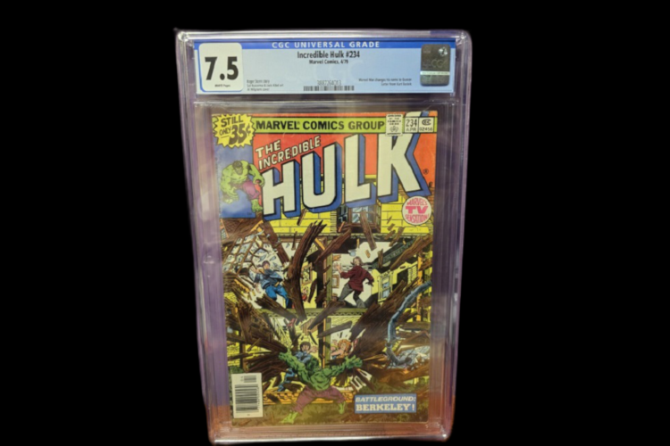 Incredible Hulk #234-CGC 7.5-1st Quasar-Marvel Comics-1979 Plus Bonus Hulk 1977 Comics